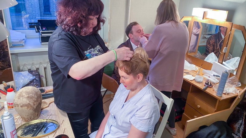 Виртуозы за кулисами. Творцы театрального волшебства нашего театра на гастролях в Смоленске... и не только! - иллюстрация новости Мурманского областного драматического театра