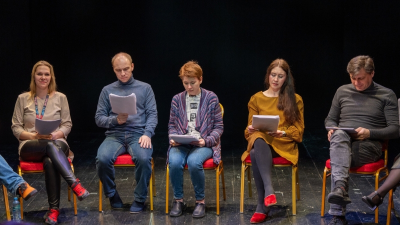 «Мурманский вальс»: первая читка для зрителей - иллюстрация новости Мурманского областного драматического театра